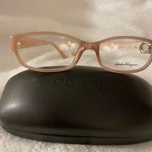 Brand new with tag Salvatore Ferragamo frames with zero prescription in the lens